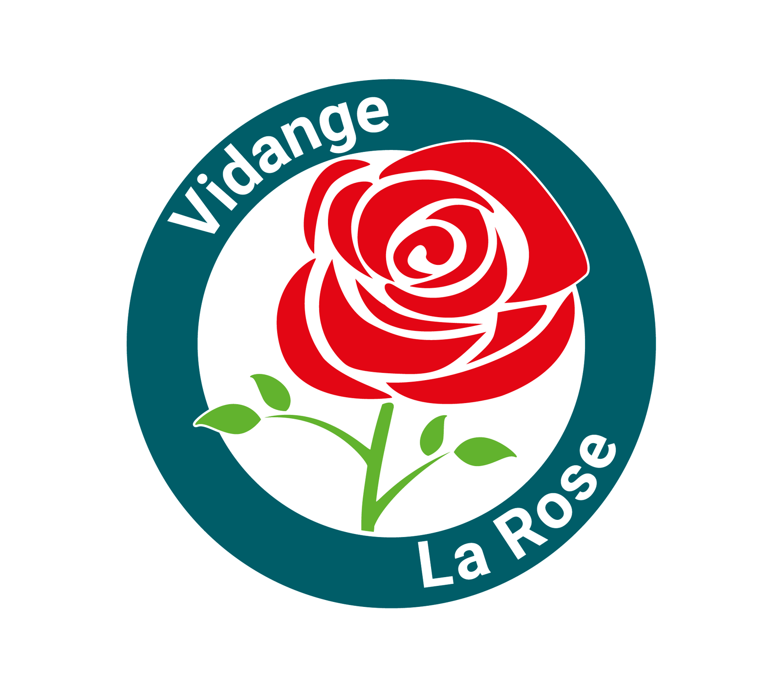 Refonte d'un Logo existant. Logo de vidange La Rose, entreprise d'Assainissement à Grimaud.